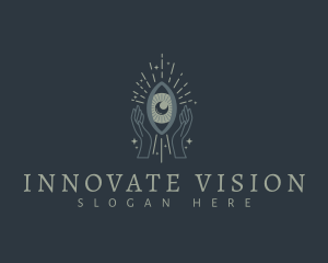 Visionary - Astral Mystical Eye logo design