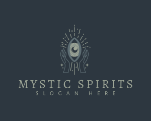 Astral Mystical Eye logo design