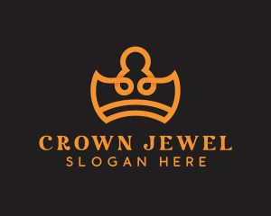 Orange Crown Jewelry logo design