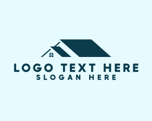 Roof - Residential Roofing Contractor logo design