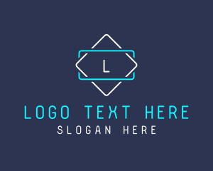 Trendy - Led Signage Lettermark logo design