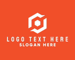 Hexagon - Mechanic Repair Symbol logo design