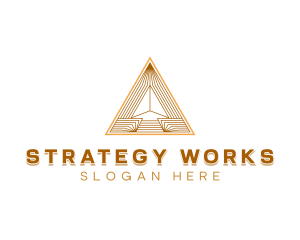 Consulting Pyramid Finance logo design