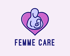 Gynecology - Parenting Heart Charity logo design