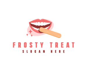 Popsicle - Oral Tongue Depressor logo design