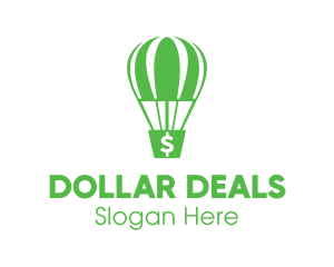 Dollar - Dollar Parachute logo design