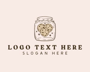 Bakeshop - Pastry Jar Cookie logo design