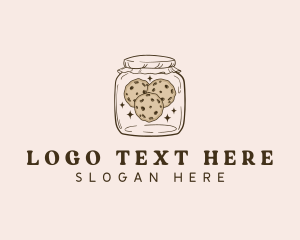 Dessert - Pastry Jar Cookie logo design