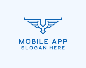 Sigil - Aviation Wings Crest logo design