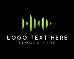 Technology - Music Streaming Frequency logo design