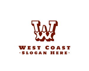 Western Texas Cowboy  logo design