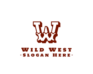 Western Texas Cowboy  logo design