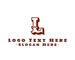 Saloon - Texas Cowboy Ranch logo design