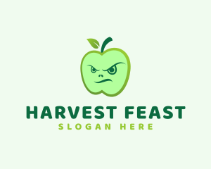 Fierce Green Apple logo design