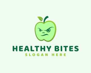 Fierce Green Apple logo design