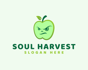 Fierce Green Apple logo design