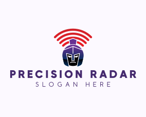 Radar - Gladiator Signal Helmet logo design
