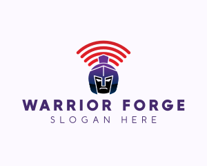 Gladiator - Gladiator Signal Helmet logo design