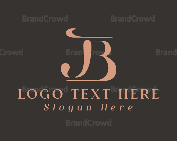 Elegant Letter JB Monogram Logo