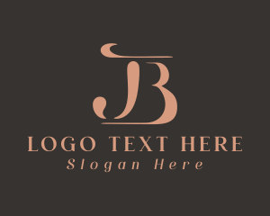 Boutique - Elegant Letter JB Monogram logo design