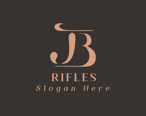 Writer - Elegant Letter JB Monogram logo design