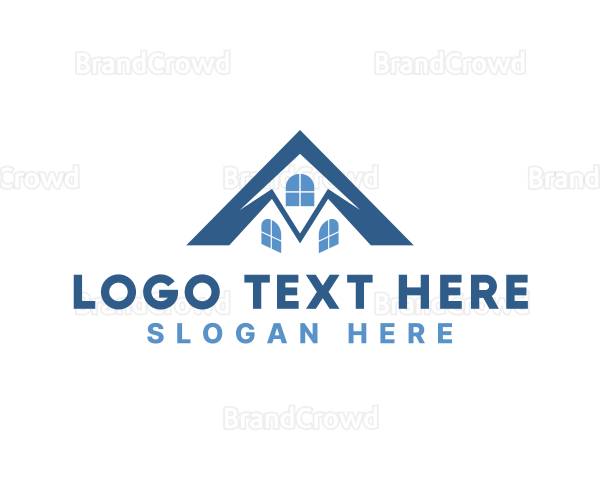 Home Improvement Roofing Logo
