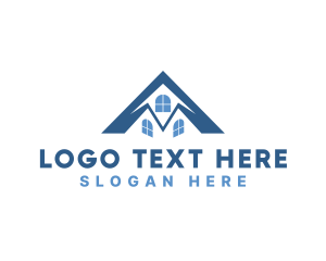 Roofing - Home Improvement Roofing logo design