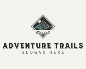 Mountain Peak Adventure logo design