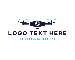 Videography - Aerial Drone Surveillance logo design