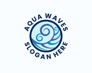 Waves - Water Ocean Waves logo design