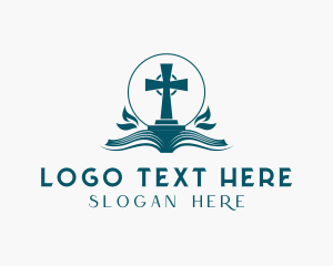 Holy - Holy Cross Bible logo design