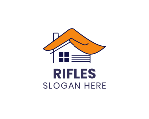 Building - House Hand Roof logo design