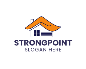 Orphanage - House Hand Roof logo design