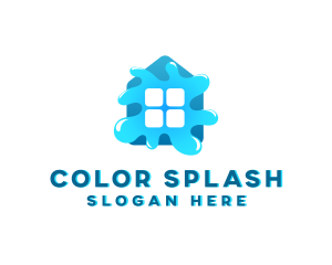 Water Splash Window Cleaning logo design