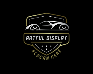 Racing Car Vehicle Logo