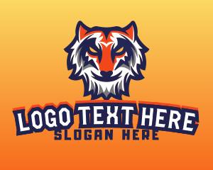 Avatar - Tiger Mascot Wild Gaming Avatar logo design
