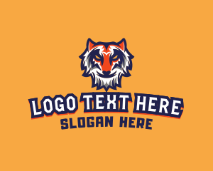 Mascot - Wild Tiger Gamer logo design
