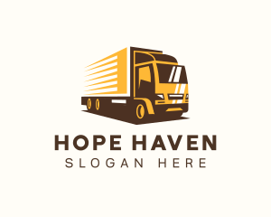 Movers - Forwarding Truck Vehicle logo design