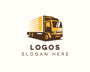 Movers - Forwarding Truck Vehicle logo design