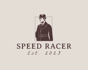 Fashionwear - Dapper Gentleman Retro logo design