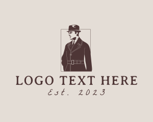 Suit - Dapper Gentleman Coat logo design