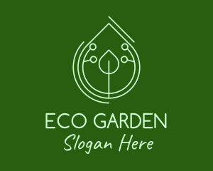 Plant Essential Oil Extract logo design