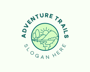 Nature Mountain National Park logo design