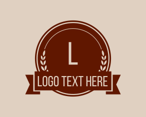 Antique - Wheat Farm Bakery Banner logo design