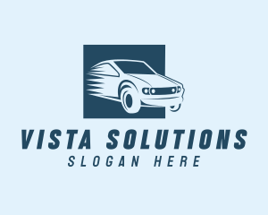 Racing Fast Automobile logo design