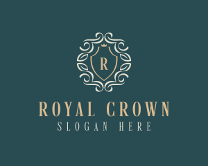 Royal Crown Shield logo design