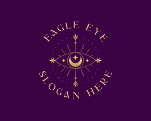 Mystic Eye Moon logo design