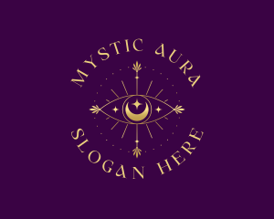 Mystic Eye Moon logo design