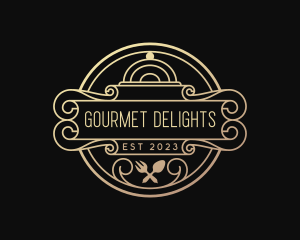 Gourmet Restaurant Dining logo design