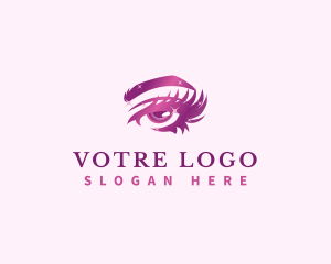 Woman Eye Salon Logo